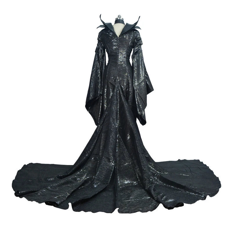 ITGIRLSOCIETY Deluxe Maleficent Evil Queen Cosplay Costume