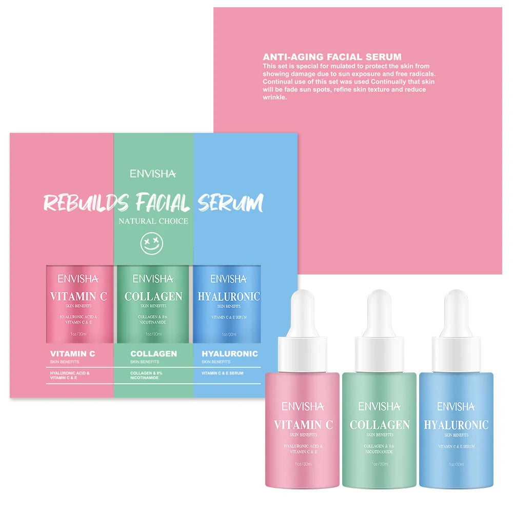 ITGIRLSOCIETY Collagen & Hyaluronic Acid Facial Serum Set