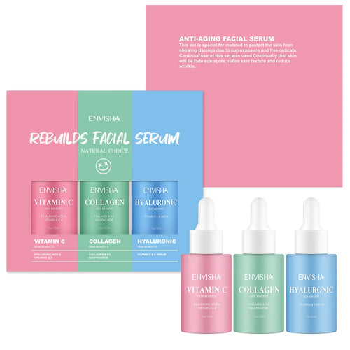 ITGIRLSOCIETY Collagen & Hyaluronic Acid Facial Serum Set
