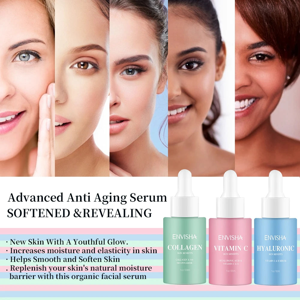 ITGIRLSOCIETY Collagen & Hyaluronic Acid Facial Serum Set