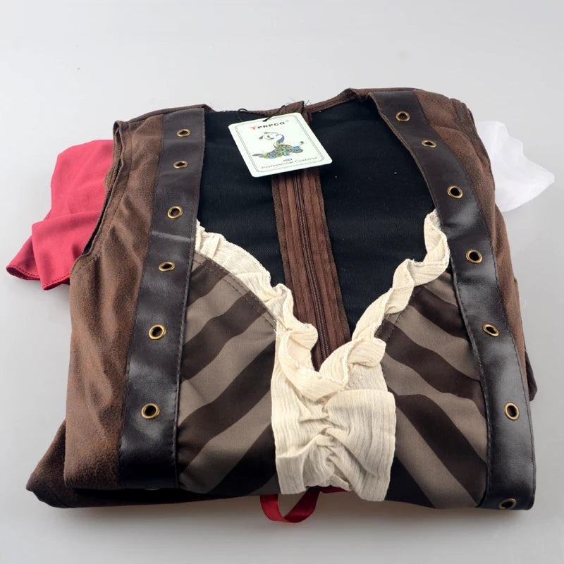 ITGIRLSOCIETY Sexy Pirate Halloween Costume Set