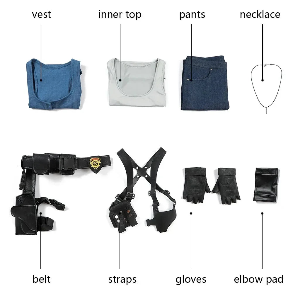 ITGIRLSOCIETY Evil 3 Remake Jill Valentine Cosplay Costume