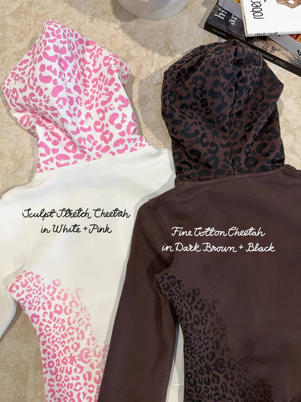 ITGIRLSOCIETY  Short Hooded Sweatshirt Flared Pants