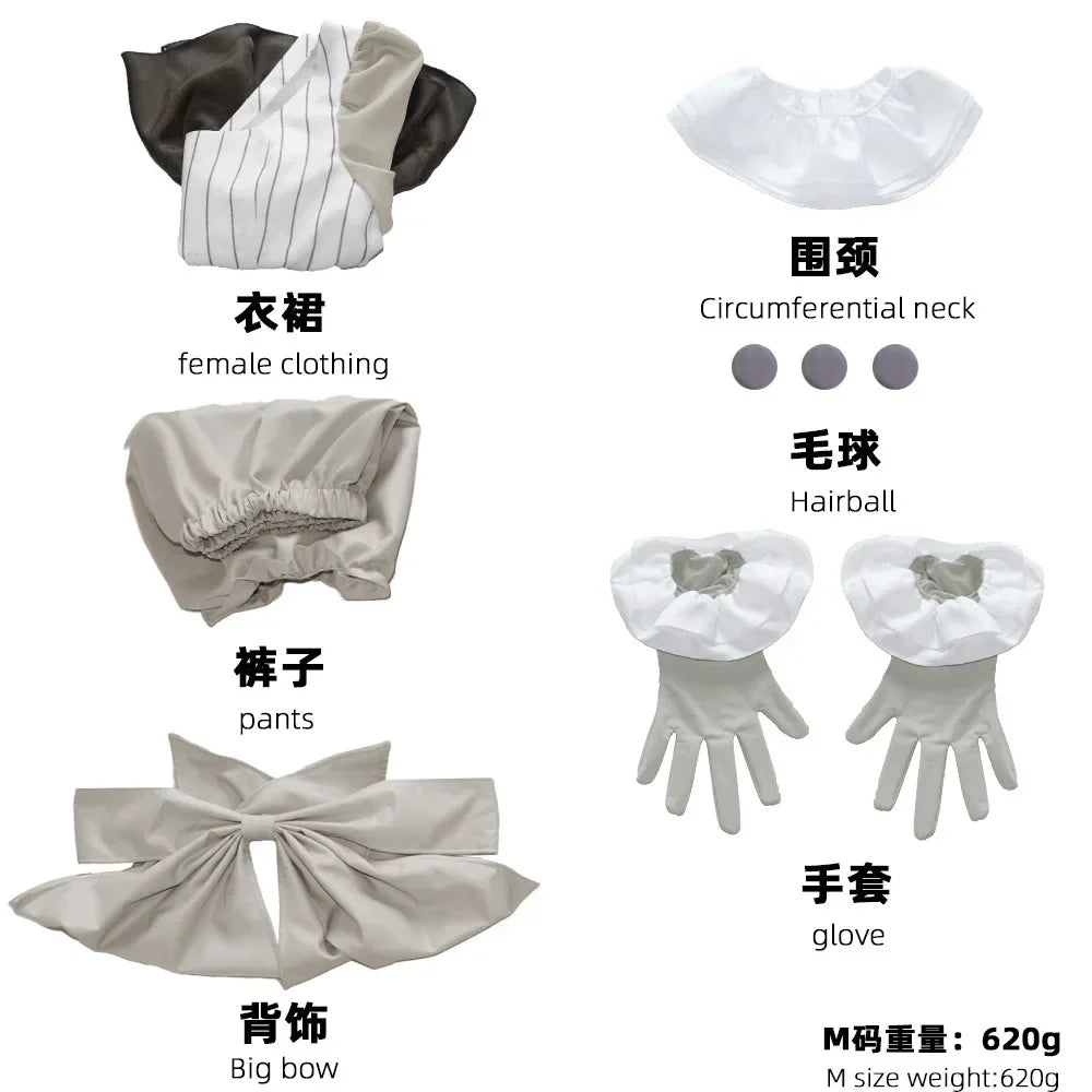 ITGIRLSOCIETY Pennywise Clown Cosplay Costume Set