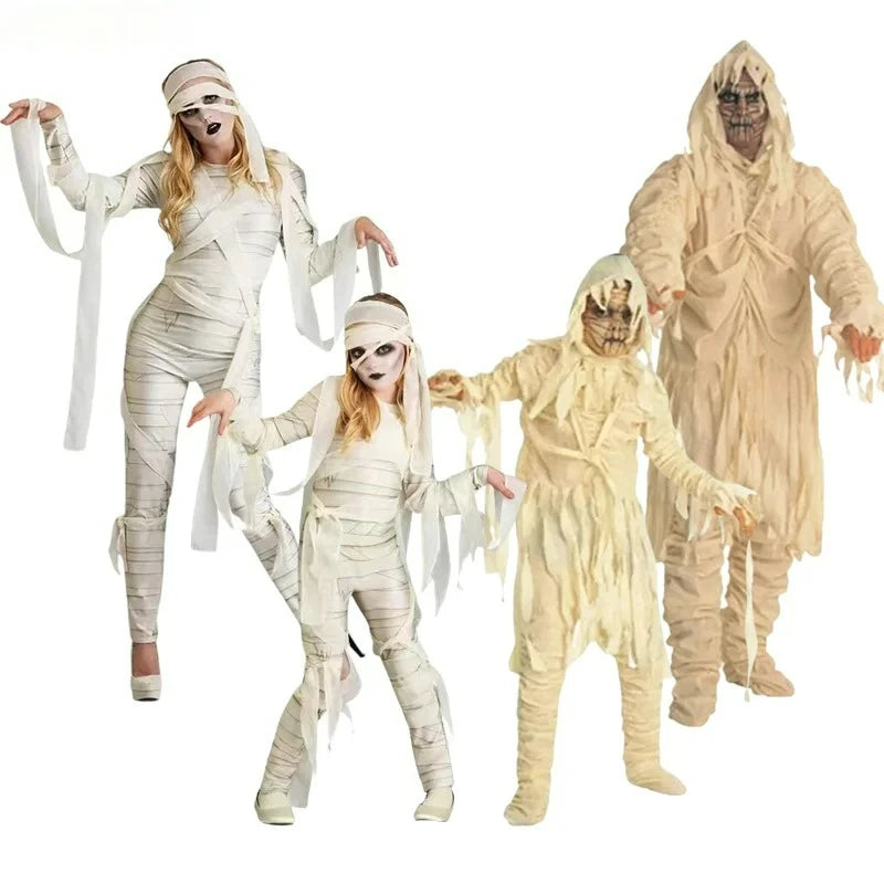 ITGIRLSOCIETY Ancient Egyptian Mummy Cosplay Costume