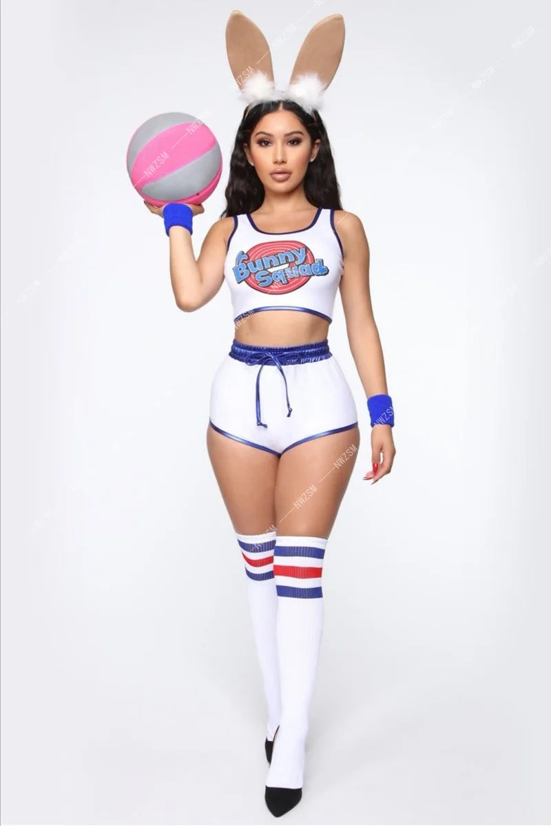ITGIRLSOCIETY Lola Bunny Cosplay Costume Set