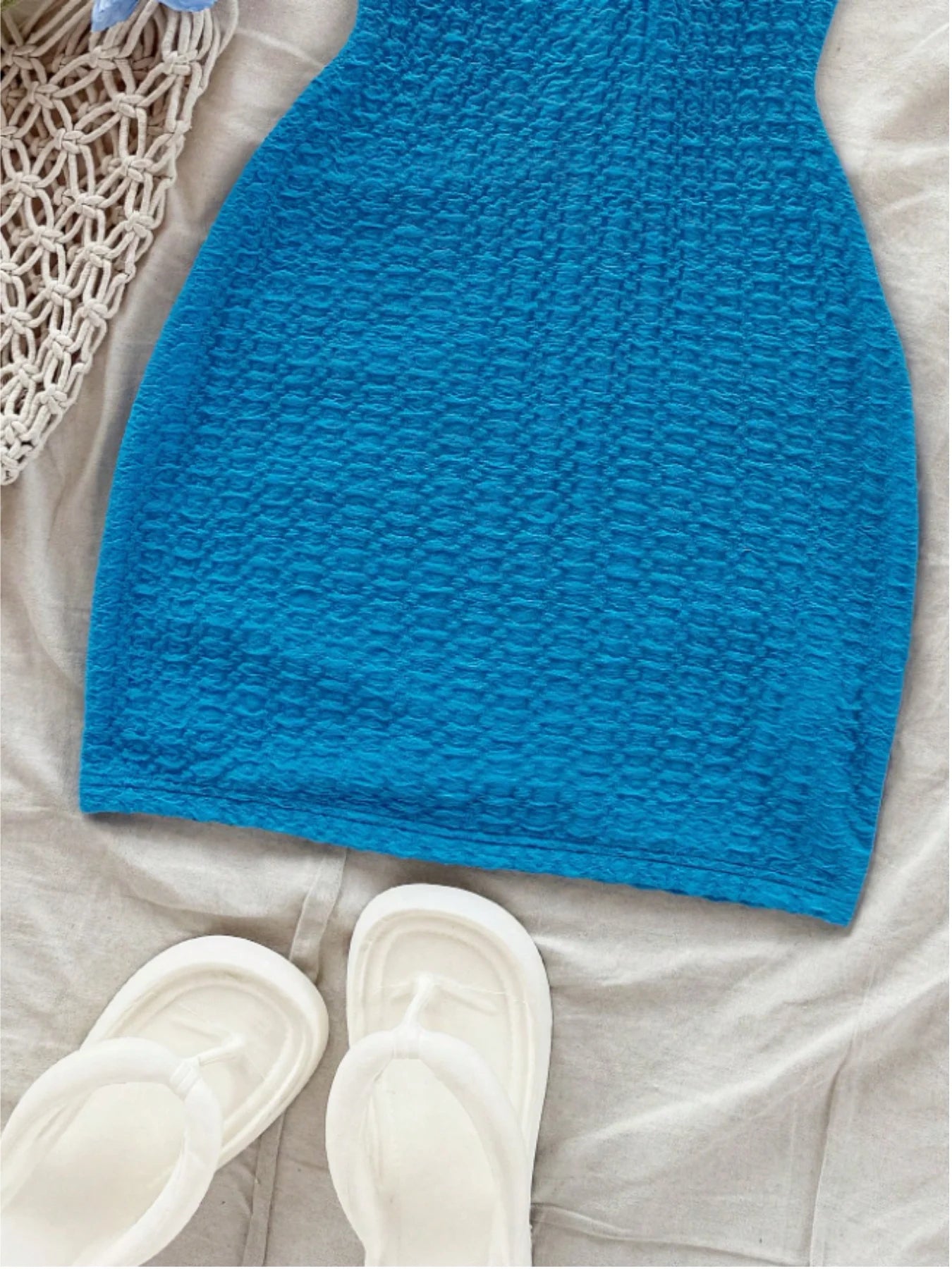 Elegant versatile fashion trend women's off-shoulder wrap skirt dress, elegant chest decoration and double-layer fabric design