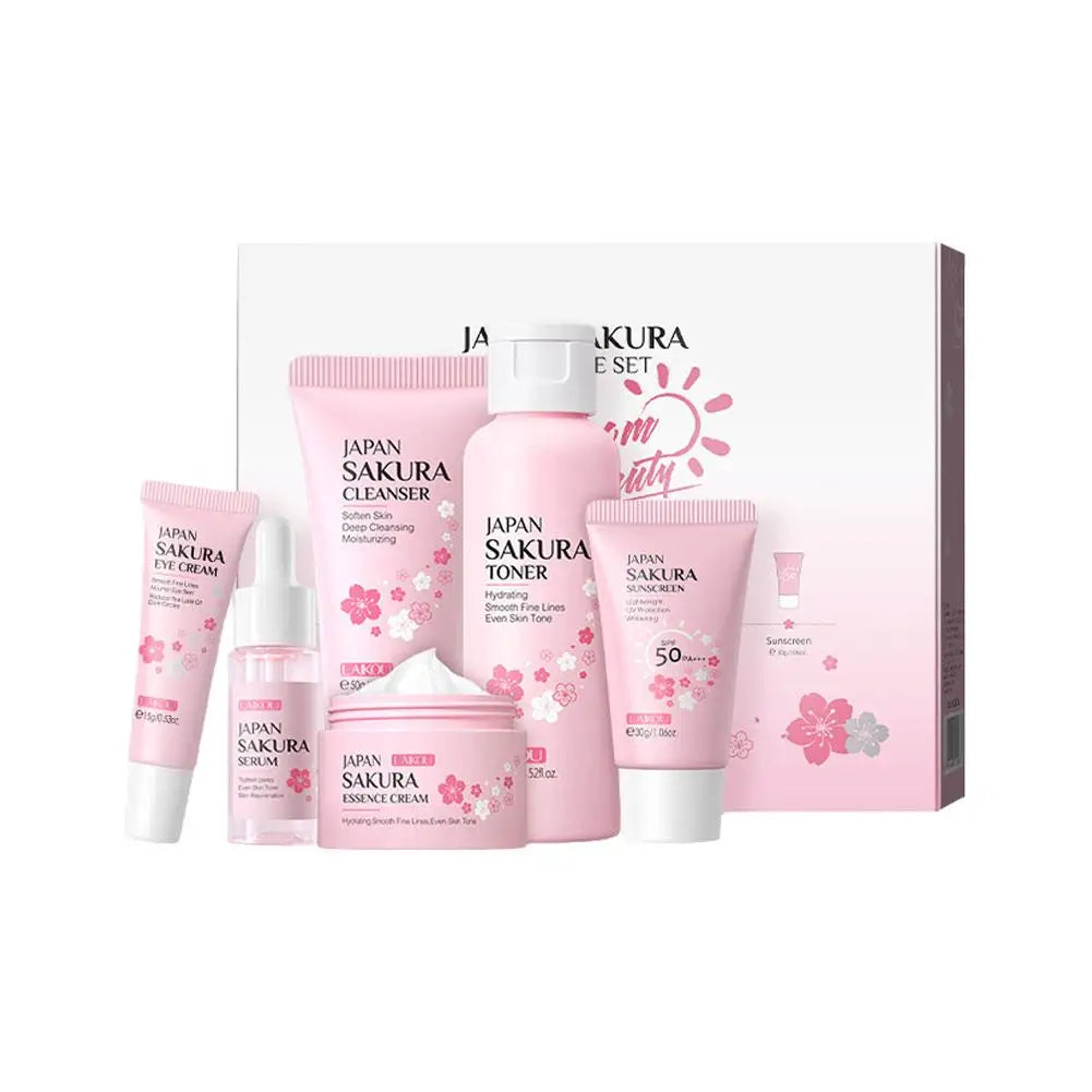 ITGIRLSOCIETY 6-Piece Sakura Skin Care Set