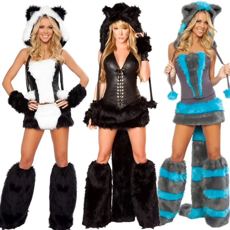 ITGIRLSOCIETY Furry Fox Halloween Costume
