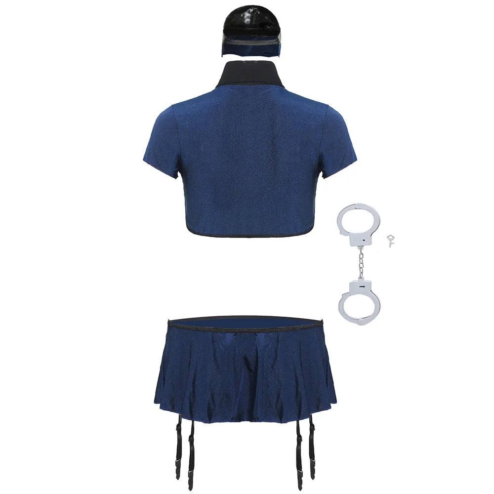 ITGIRLSOCIETY Cop Halloween Costume