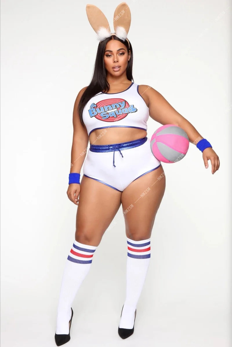 ITGIRLSOCIETY Lola Bunny Cosplay Costume Set