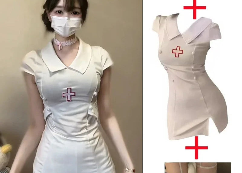 ITGIRLSOCIETY Nurse Uniform Cosplay Set