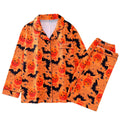 ITGIRLSOCIETY Halloween Print Long Sleeve Pajama Set