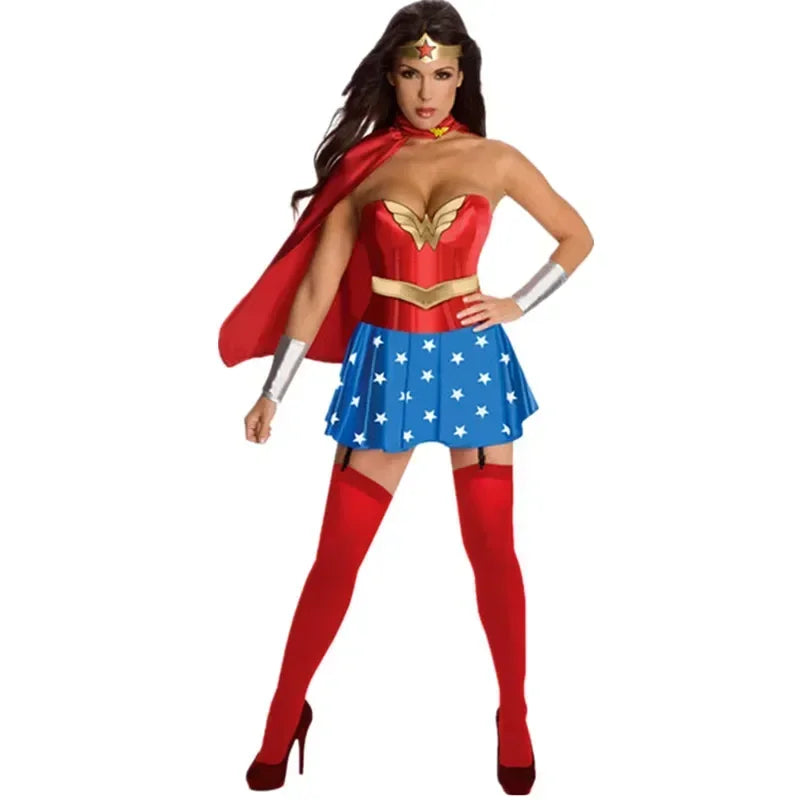 ITGIRLSOCIETY Wonder Woman Hero Halloween Costume