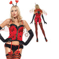 ITGIRLSOCIETY Ladybug Halloween Fairy Costume