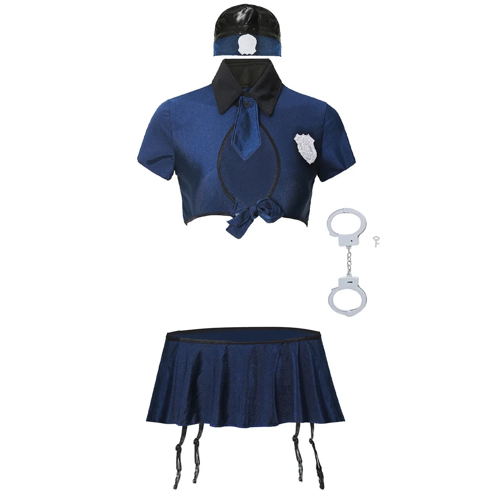 ITGIRLSOCIETY Cop Halloween Costume