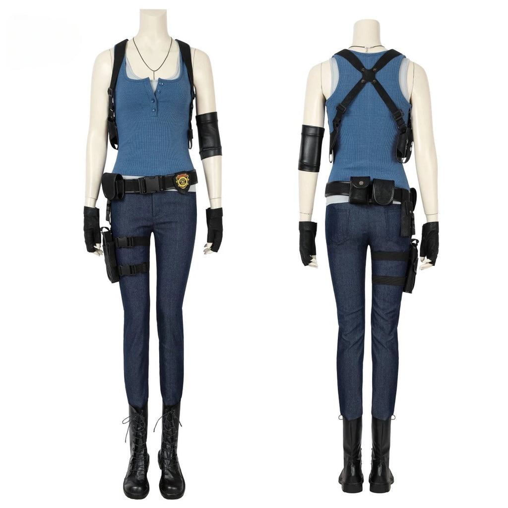 ITGIRLSOCIETY Evil 3 Remake Jill Valentine Cosplay Costume