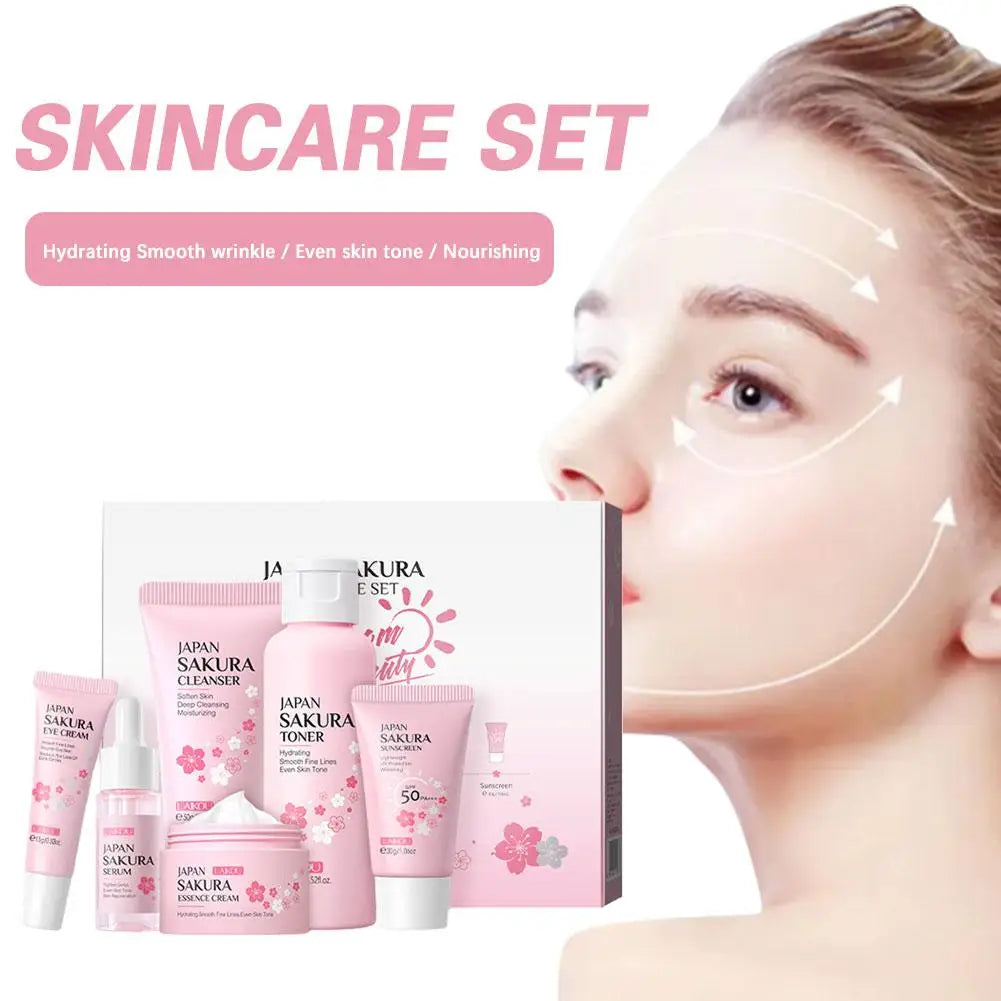 ITGIRLSOCIETY 6-Piece Sakura Skin Care Set