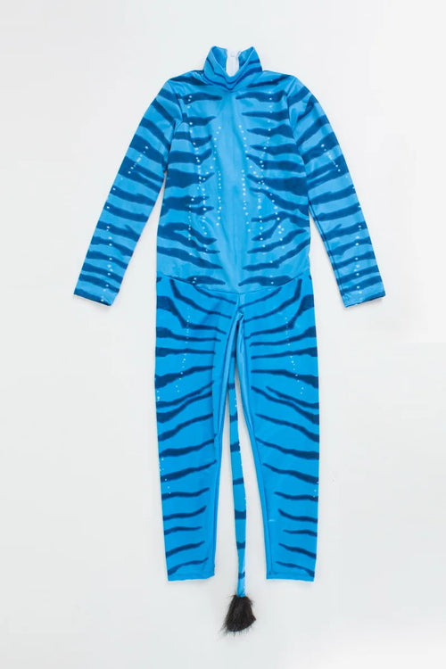 ITGIRLSOCIETY Avatar Na'vi Jumpsuit Costume
