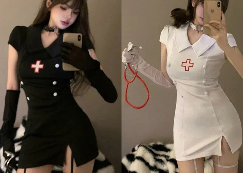 ITGIRLSOCIETY Nurse Uniform Cosplay Set