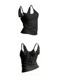 ITGIRLSOCIETY Y2K Angel Wings Embroidered Denim Vest & Low-Waist Shorts Set