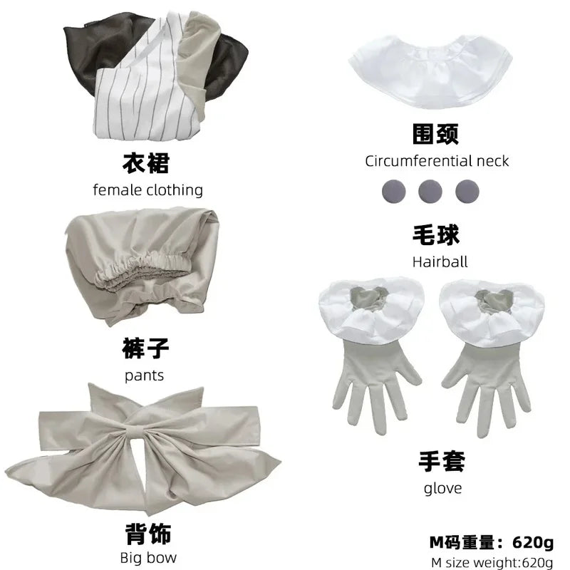 ITGIRLSOCIETY Pennywise Clown Cosplay Costume Set