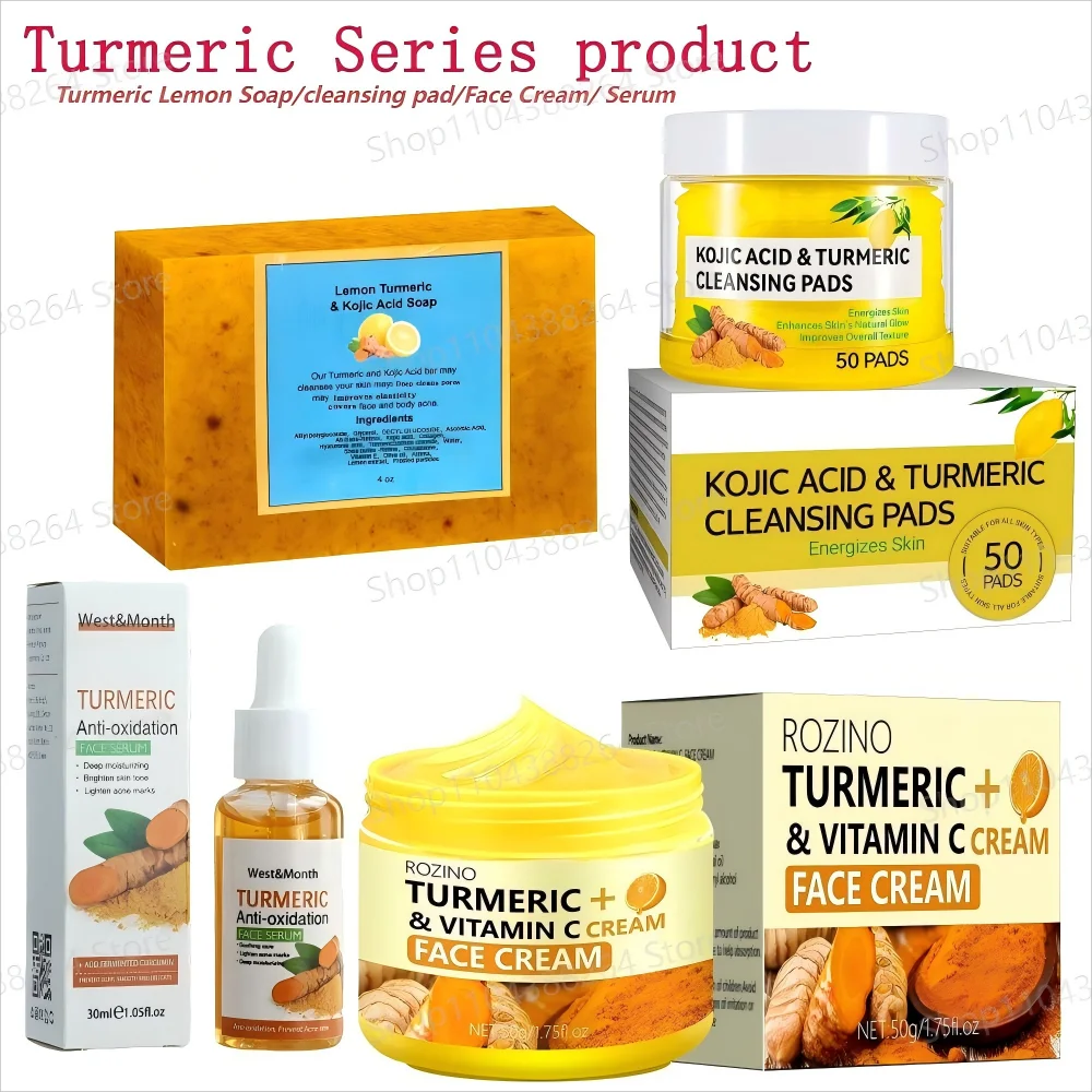 ITGIRLSOCIETY Turmeric & Lemon Brightening Skincare Set
