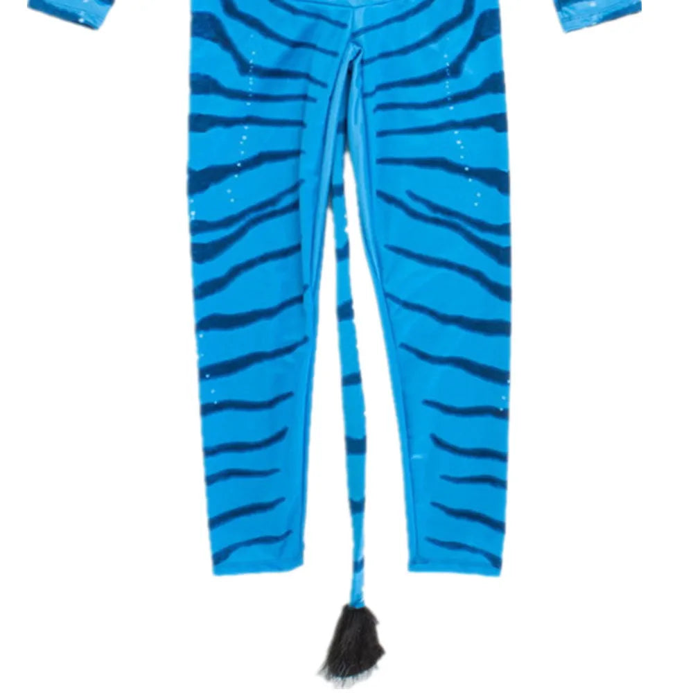 ITGIRLSOCIETY Avatar Na'vi Jumpsuit Costume