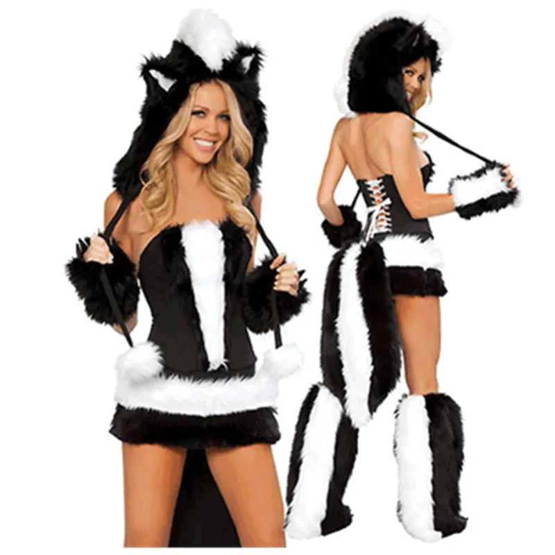 ITGIRLSOCIETY Furry Fox Halloween Costume