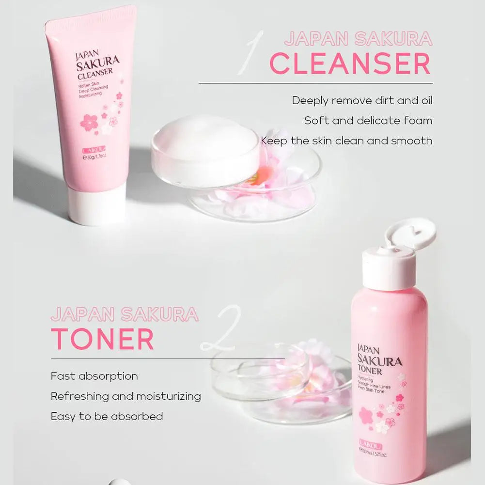 ITGIRLSOCIETY 6-Piece Sakura Skin Care Set