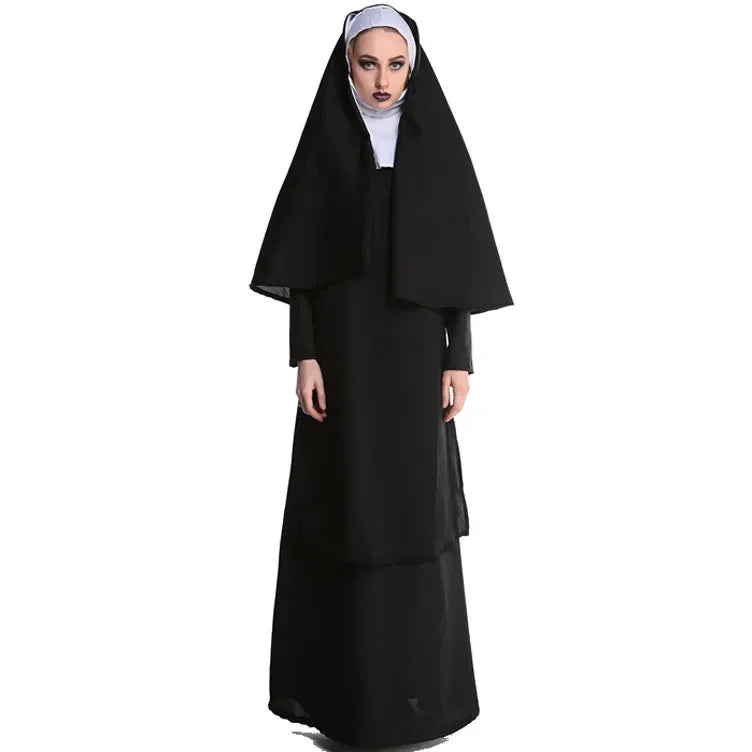 ITGIRLSOCIETY Scary Nun Halloween Costume