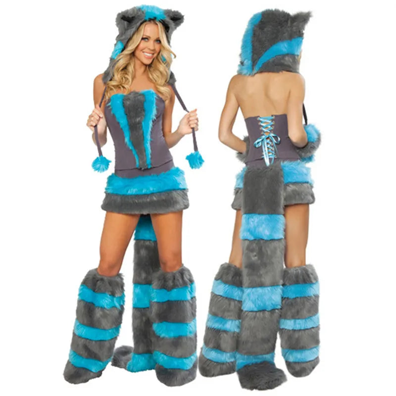 ITGIRLSOCIETY Furry Fox Halloween Costume
