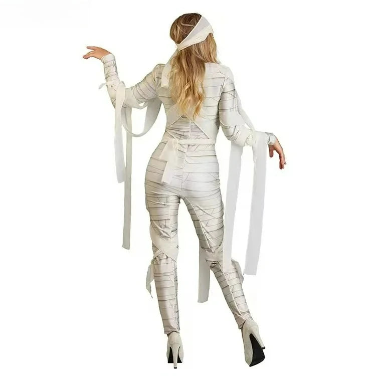 ITGIRLSOCIETY Ancient Egyptian Mummy Cosplay Costume