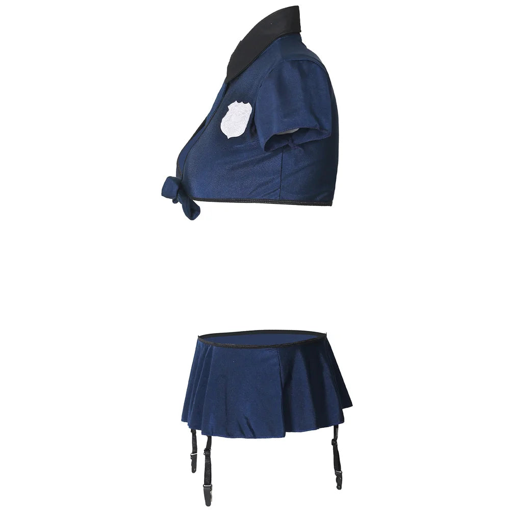 ITGIRLSOCIETY Cop Halloween Costume