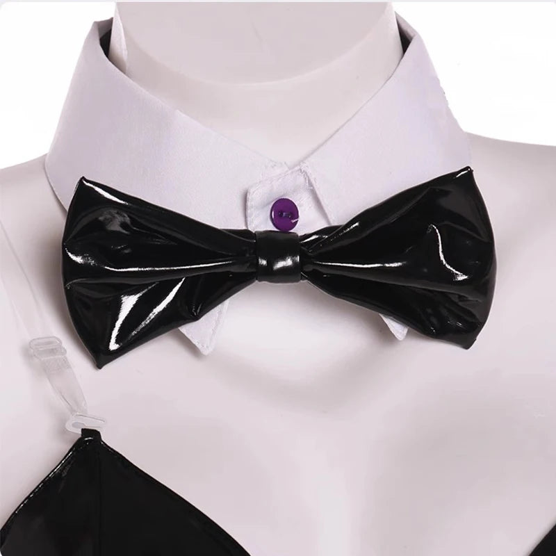 ITGIRLSOCIETY Bunny Girl Faux Leather Cosplay Set