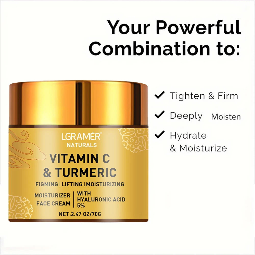 ITGIRLSOCIETY Turmeric Vitamin C Brightening Face Cream
