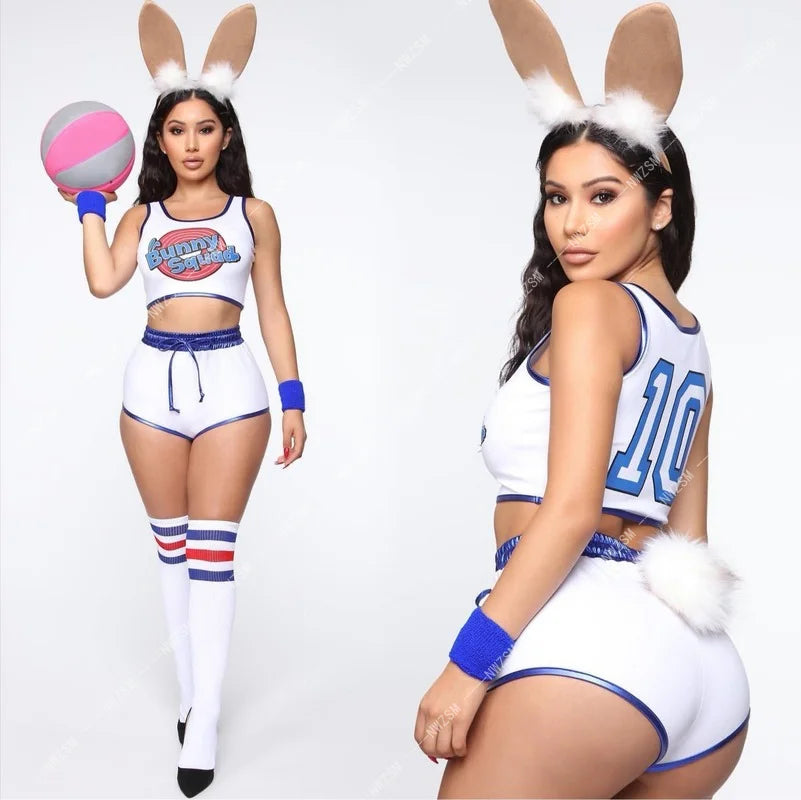 ITGIRLSOCIETY Lola Bunny Cosplay Costume Set