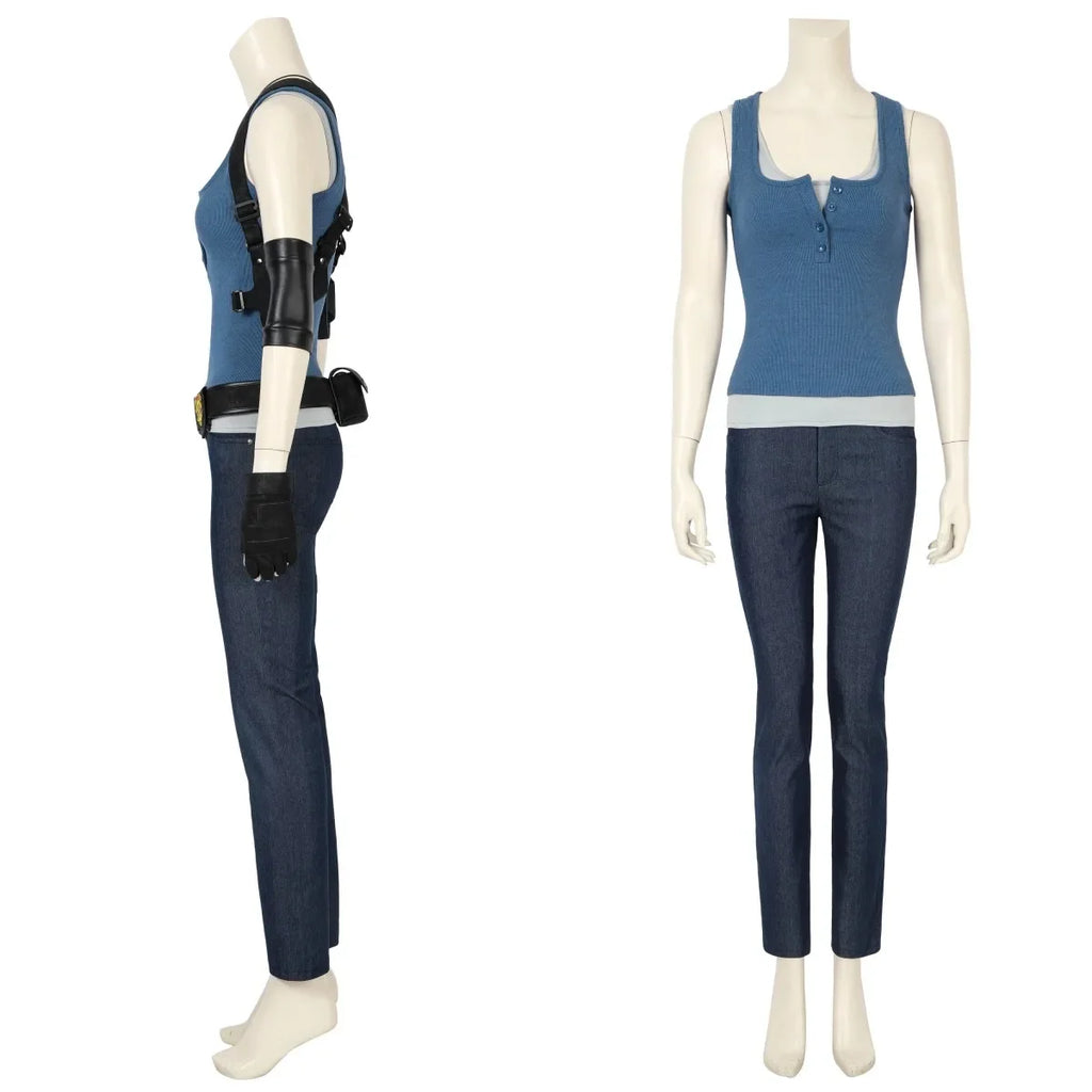 ITGIRLSOCIETY Evil 3 Remake Jill Valentine Cosplay Costume