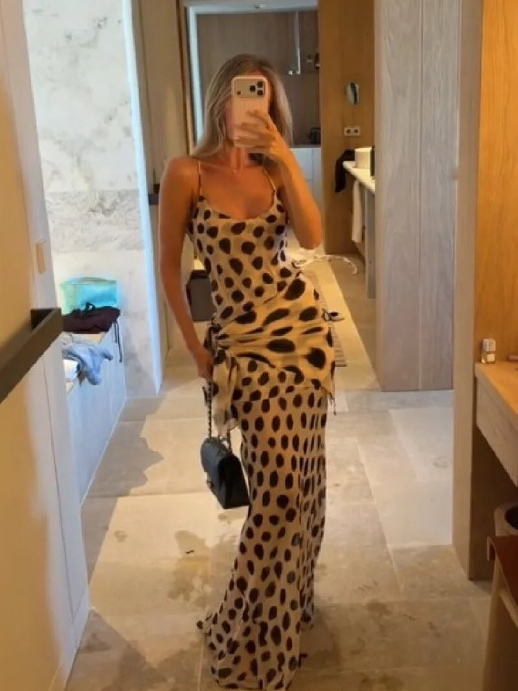 ITGIRLSOCIETY V-Neck Slip Maxi Dress & Skirt Collection