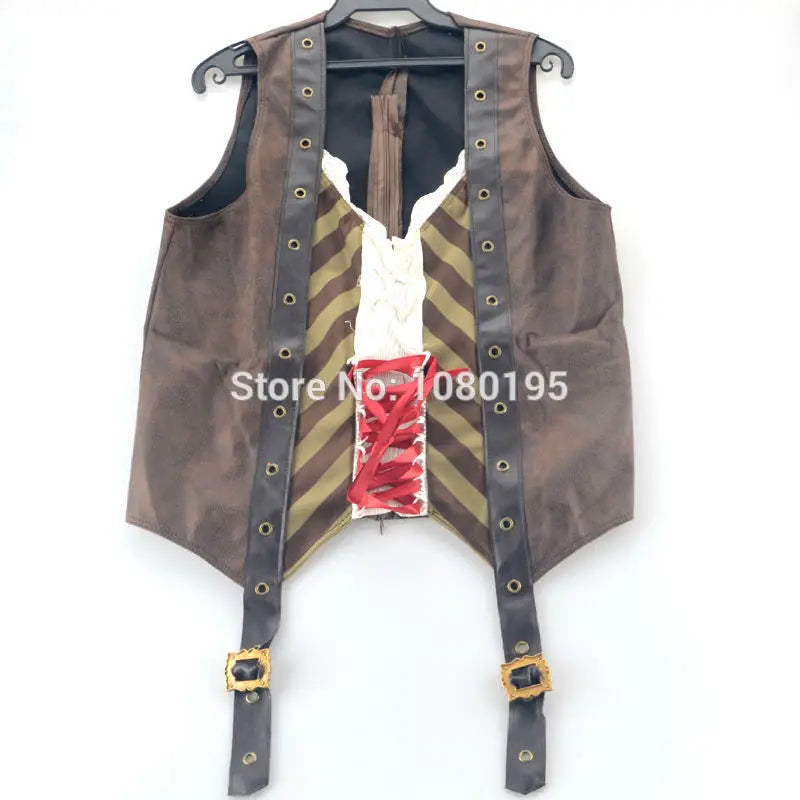 ITGIRLSOCIETY Sexy Pirate Halloween Costume Set