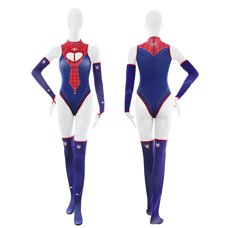 ITGIRLSOCIETY Venom Spider-Woman Halloween Cosplay Bodysuit