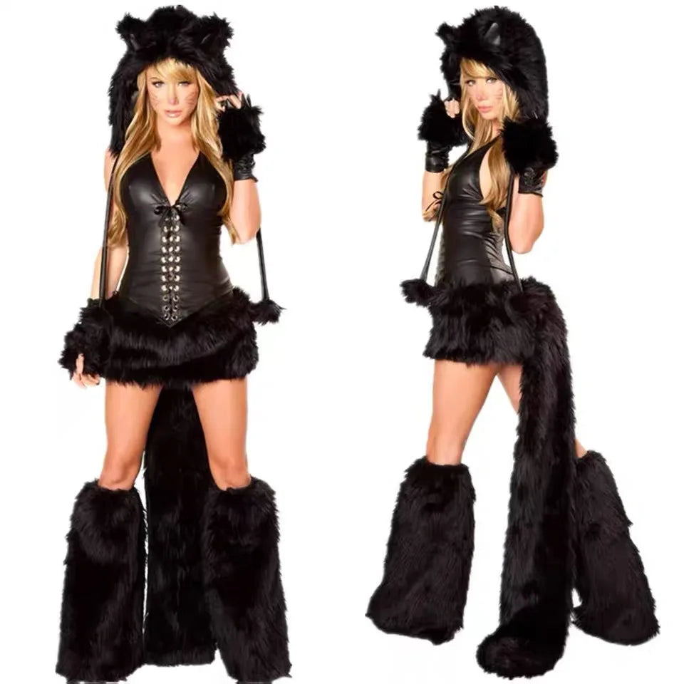 ITGIRLSOCIETY Furry Fox Halloween Costume